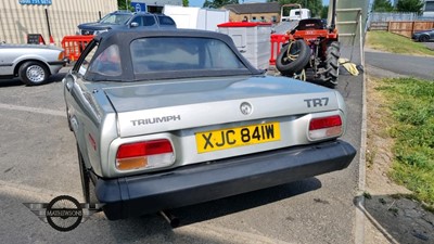 Lot 356 - 1980 TRIUMPH TR7 CONVERTIBLE