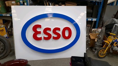 Lot 623 - ESSO SIGN SQUARE 74"X 56"