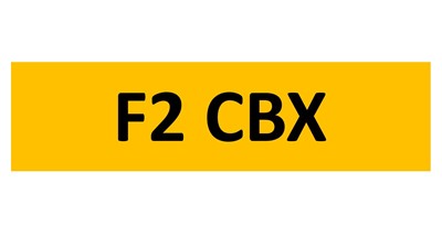 Lot 73-7 - REGISTRATION ON RETENTION - F2 CBX