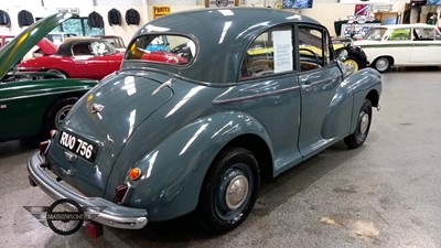Lot 113 - 1954 MORRIS MINOR