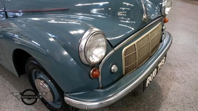 Lot 113 - 1954 MORRIS MINOR