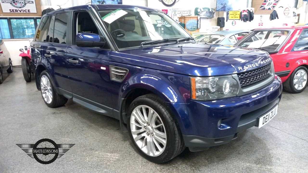 Lot 6 - 2011 LAND ROVER RANGE ROVER SP HSE TDV6 A