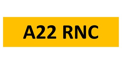Lot 9-8 - REGISTRATION ON RETENTION - A22 RNC