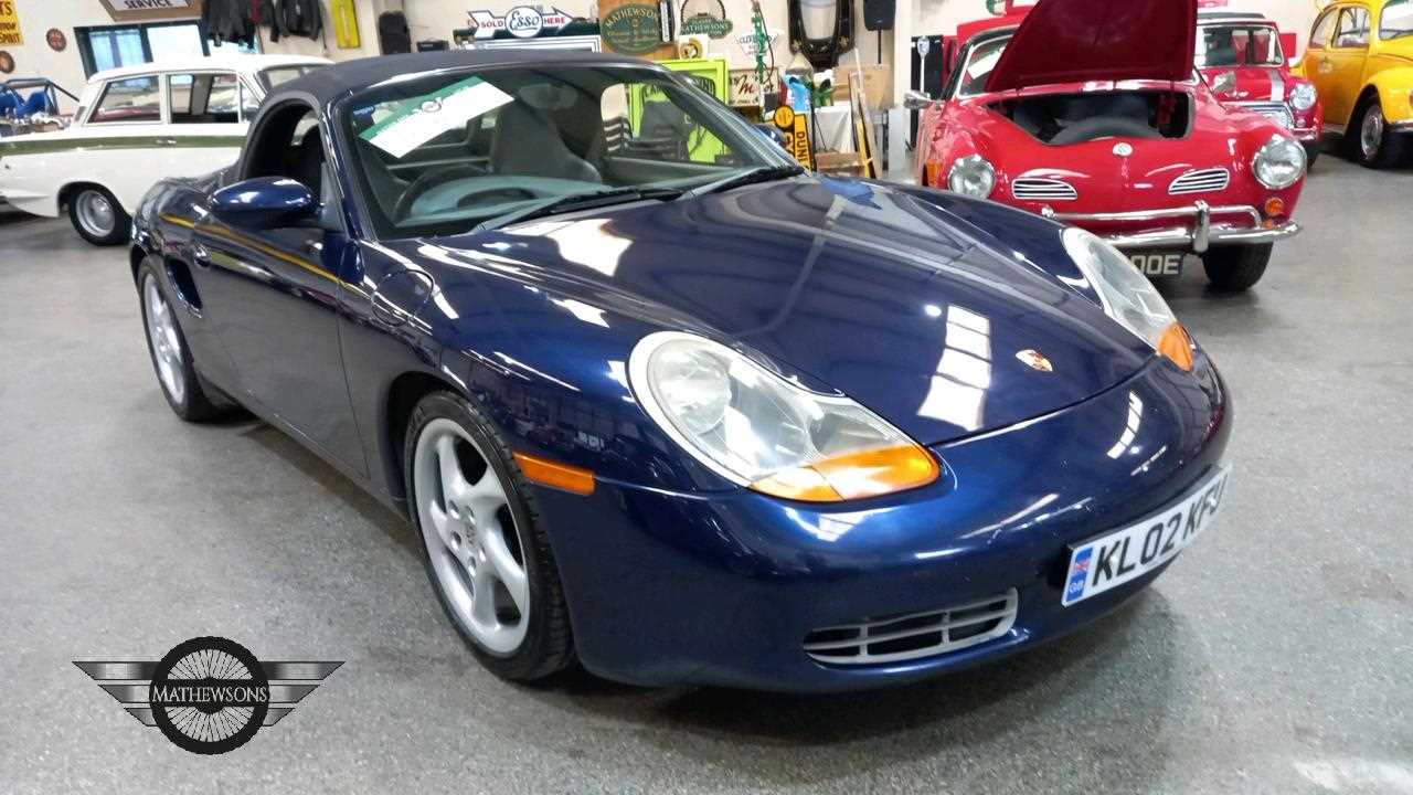 Lot 300 - 2002 PORSCHE BOXSTER