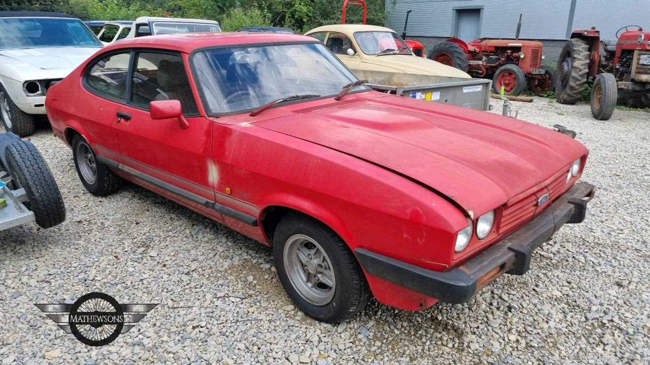 Lot 485 - 1986 FORD CAPRI LASER