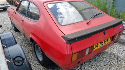 Lot 485 - 1986 FORD CAPRI LASER