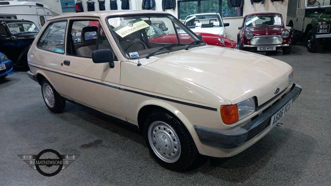 Lot 280 - 1984 FORD FIESTA POPULAR +