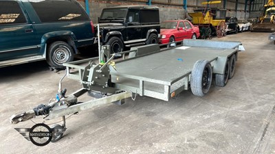 Lot 468 - TILT TIP CAR TRANSPORTER 16 FT TWIN WHEELER