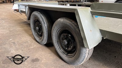 Lot 468 - TILT TIP CAR TRANSPORTER 16 FT TWIN WHEELER