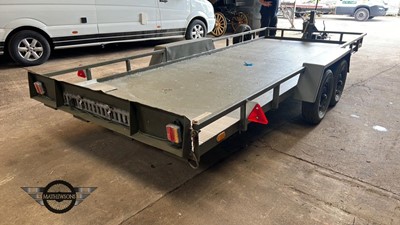 Lot 468 - TILT TIP CAR TRANSPORTER 16 FT TWIN WHEELER