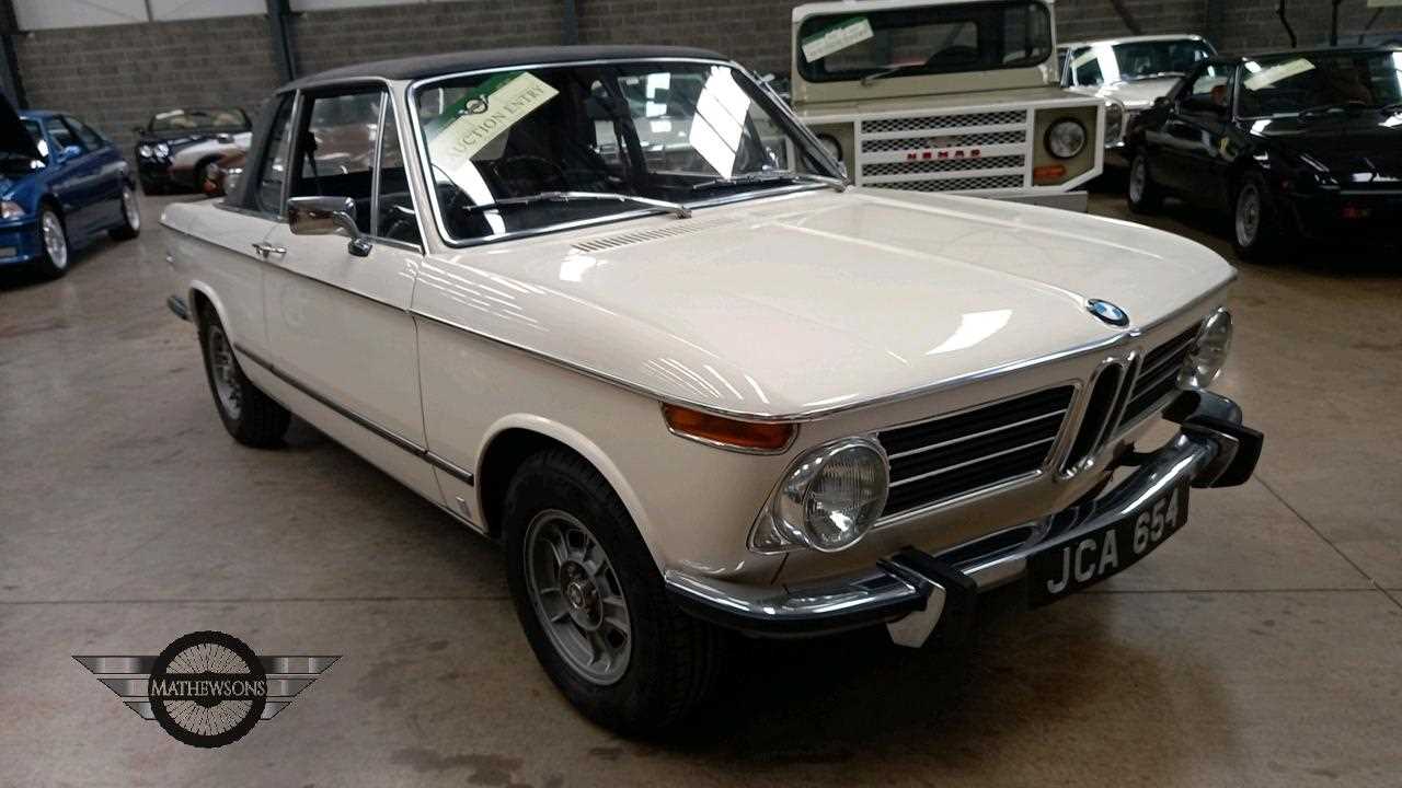 Lot 26 - 1973 BMW 2002