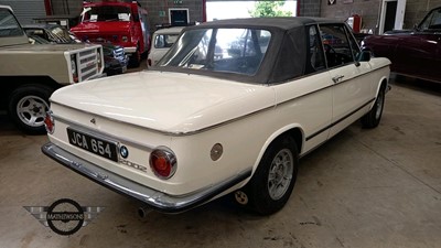 Lot 26 - 1973 BMW 2002