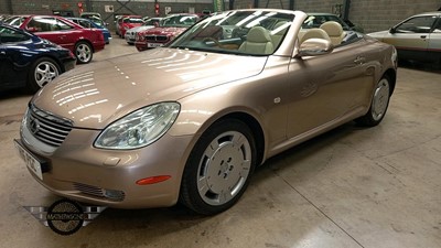 Lot 52 - 2003 LEXUS SC430 AUTO