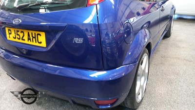 Lot 248 - 2002 FORD FOCUS RS