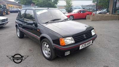 Lot 497 - 1989 PEUGEOT 205 GTI