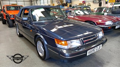 Lot 116 - 1993 SAAB 900 T 16S CONVERTIBLE AUTO