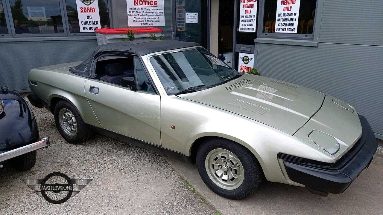 Lot 68 - 1980 TRIUMPH TR7