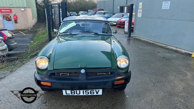 Lot 308 - 1980 MG ROADSTER