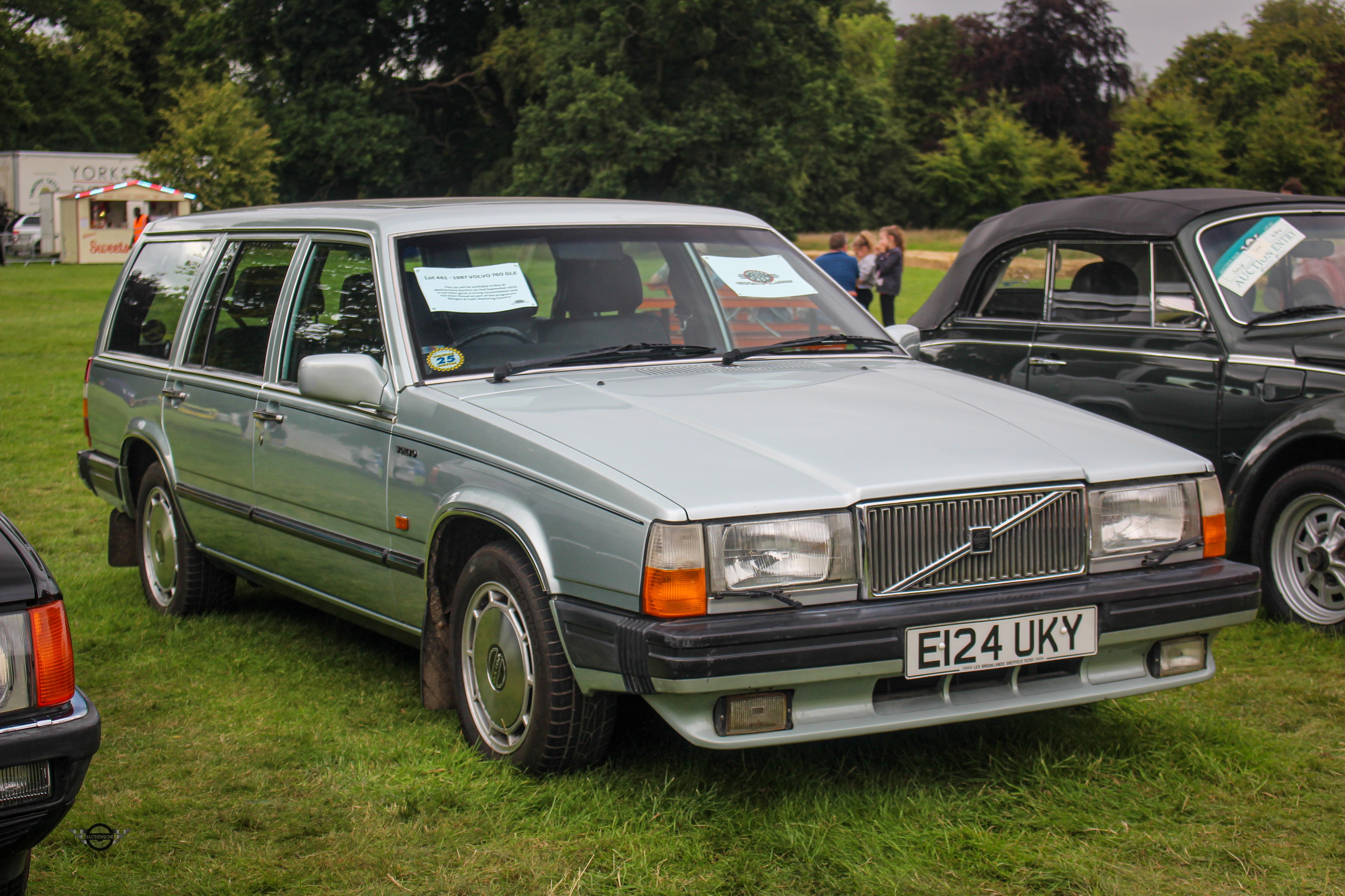 Volvo Gle Rear Lot 460 - 1987 VOLVO 760 GLE AUTO