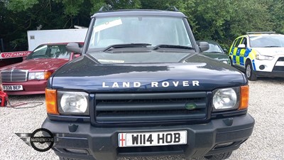 Lot 449 - 2000 LAND ROVER DISCOVERY V8I GS