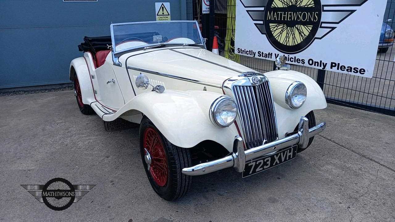 Lot 212 - 1953 MG TF