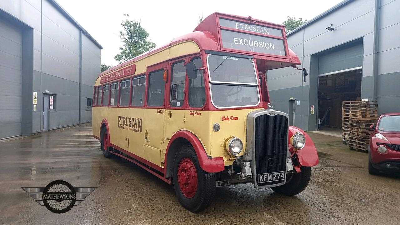 Lot 610 - 1950 BRISTOL BLMC L5G SINGLE DECK BUS