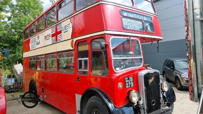 Lot 614 - 1951 BRISTOL (BLMC) DOUBLE DECK BUS