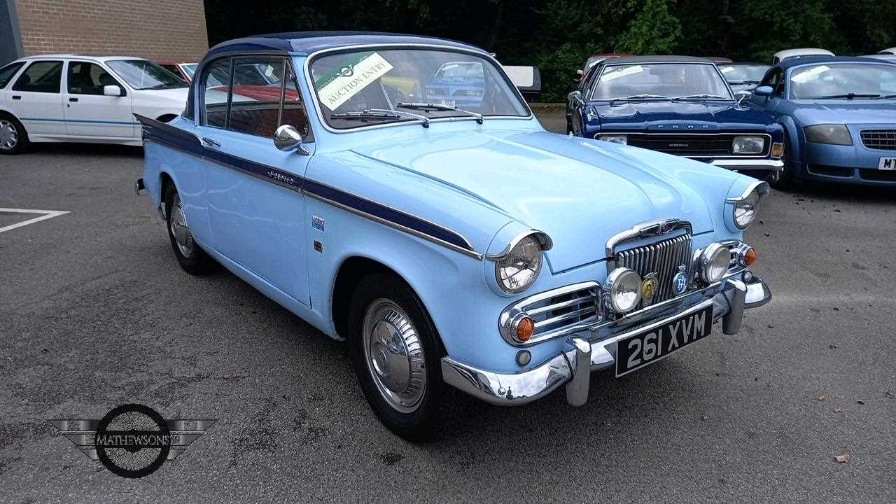 Lot 402 - 1959 SUNBEAM RAPIER