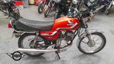 Lot 398 - 1991 HONDA H100S-J