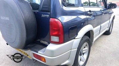 Lot 598 - 2003 SUZUKI GRAND VITARA TD