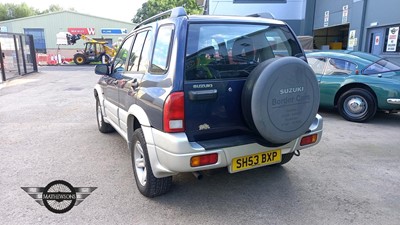 Lot 598 - 2003 SUZUKI GRAND VITARA TD