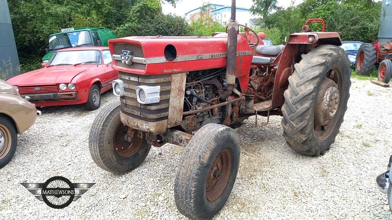 Lot 558 - 1967 MASSEY FERGUSON 165 MULTI POWER