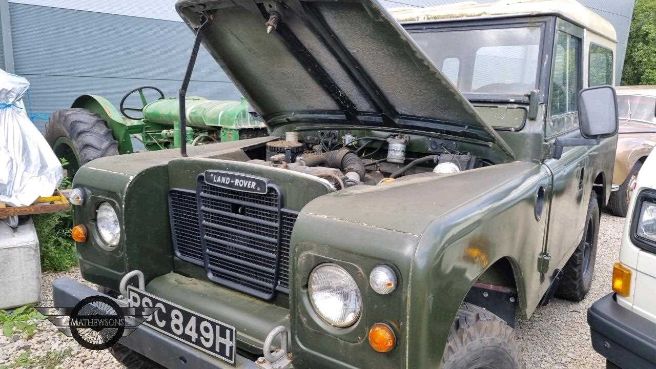 Lot 652 - 1969 LAND ROVER SERIES 2A