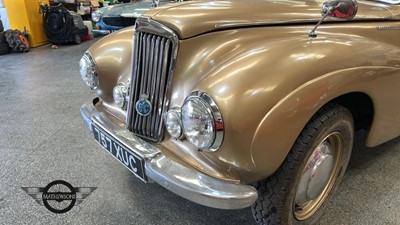 Lot 574 - 1950 SUNBEAM TALBOT 80 SPORTS SALOON