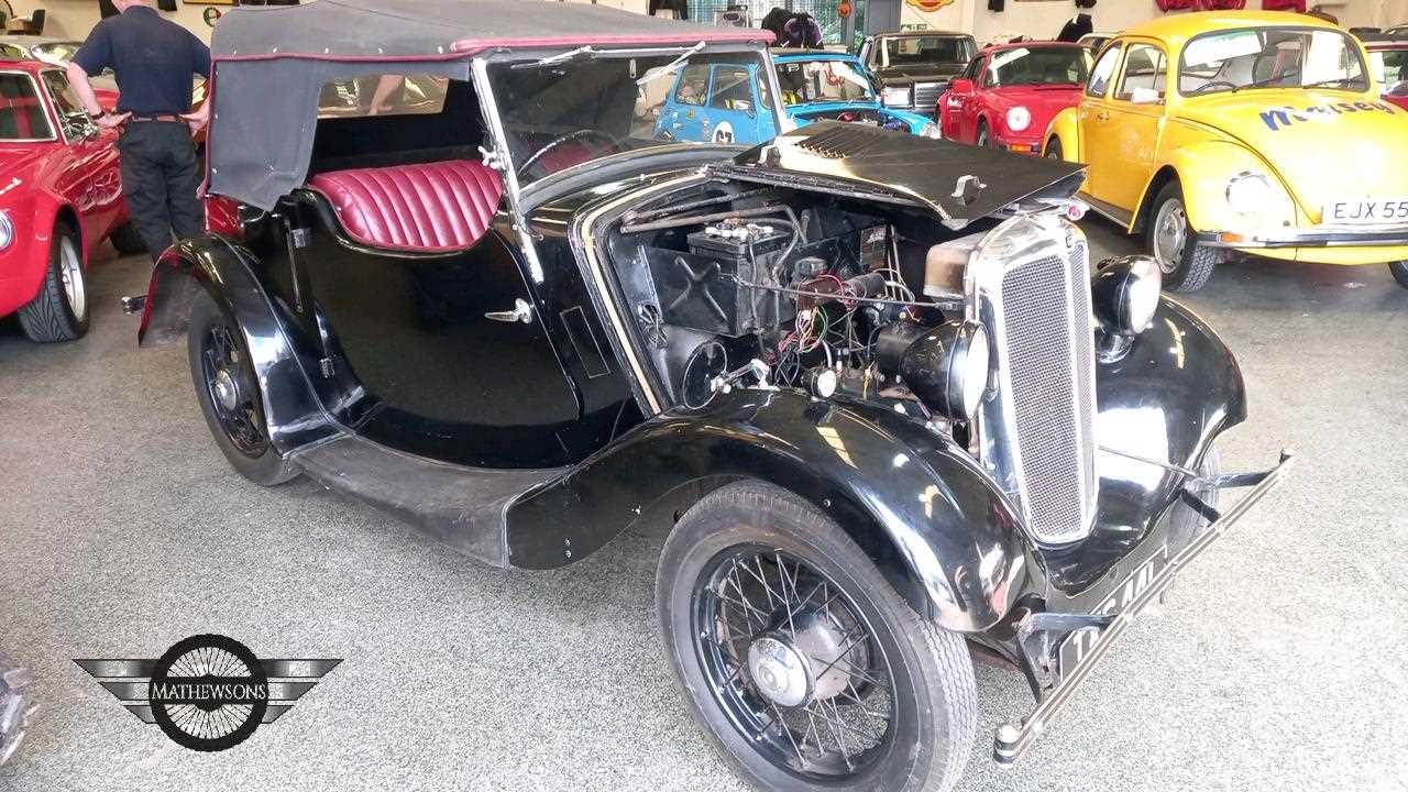 Lot 209 - 1935 MORRIS 8 TOURER