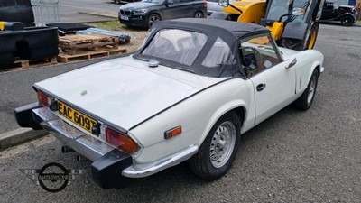 Lot 629 - 1979 TRIUMPH SPITFIRE 1500