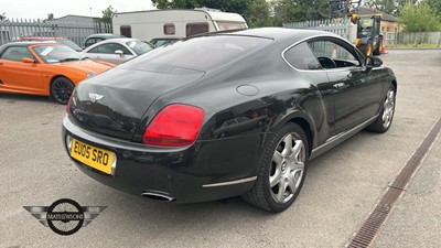 Lot 189 - 2005 BENTLEY CONTINENTAL GT AUTO