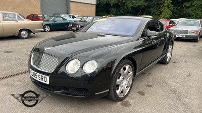 Lot 189 - 2005 BENTLEY CONTINENTAL GT AUTO