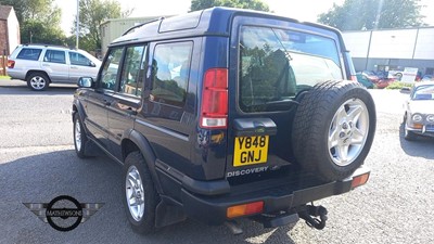 Lot 20 - 2001 LAND ROVER DISCOVERY