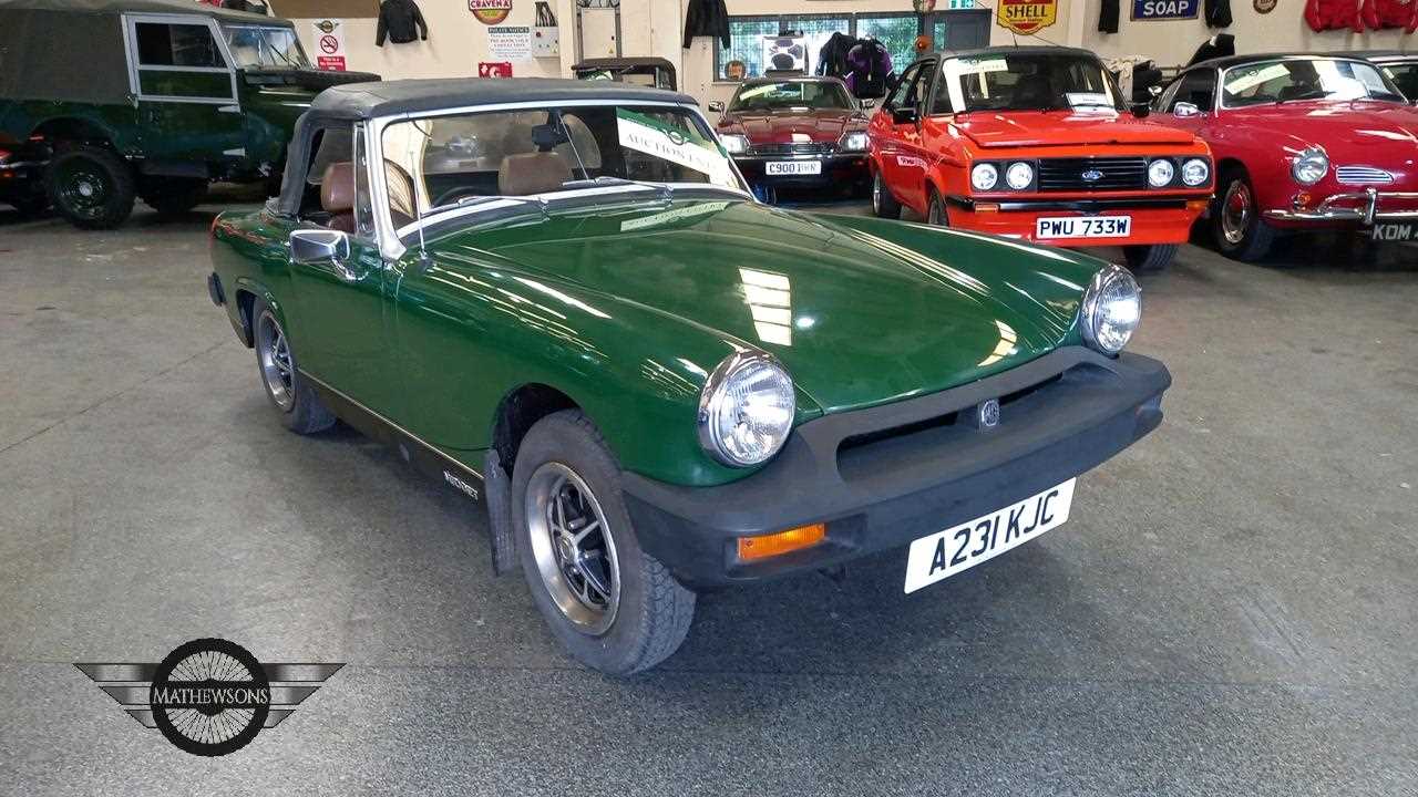 Lot 39 - 1984 MG MIDGET 1500