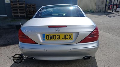 Lot 490 - 2003 MERCEDES SL 350 AUTO