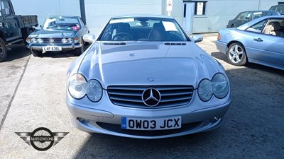 Lot 490 - 2003 MERCEDES SL 350 AUTO