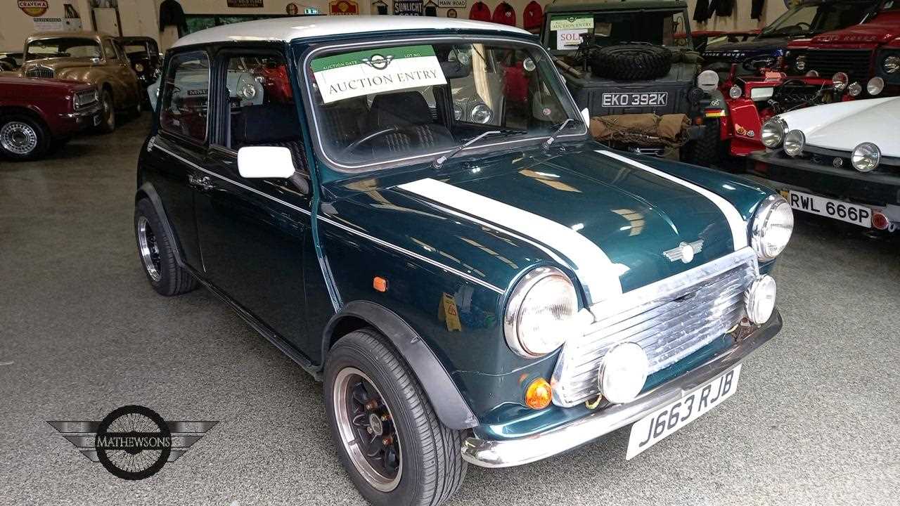 Lot 645 - 1991 ROVER MINI COOPER