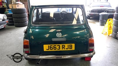 Lot 645 - 1991 ROVER MINI COOPER