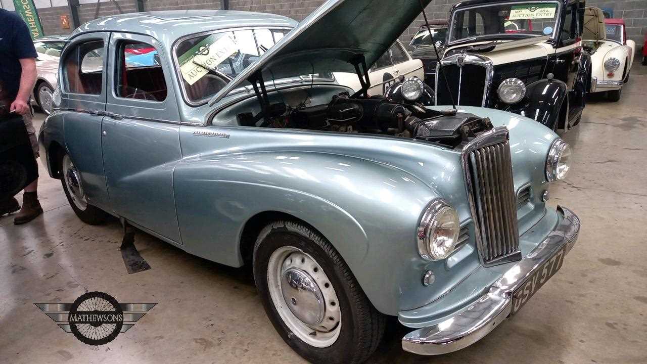 Lot 409 - 1952 SUNBEAM TALBOT 90