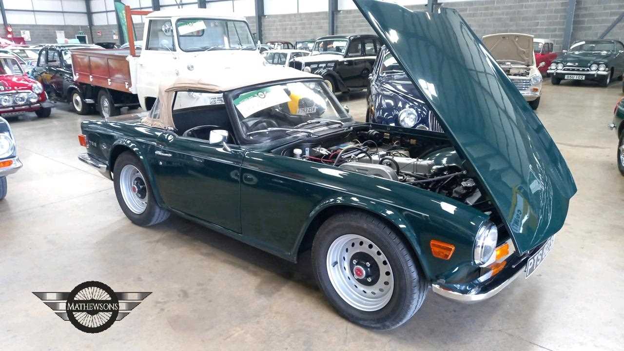 Lot 484 - 1971 TRIUMPH TR6