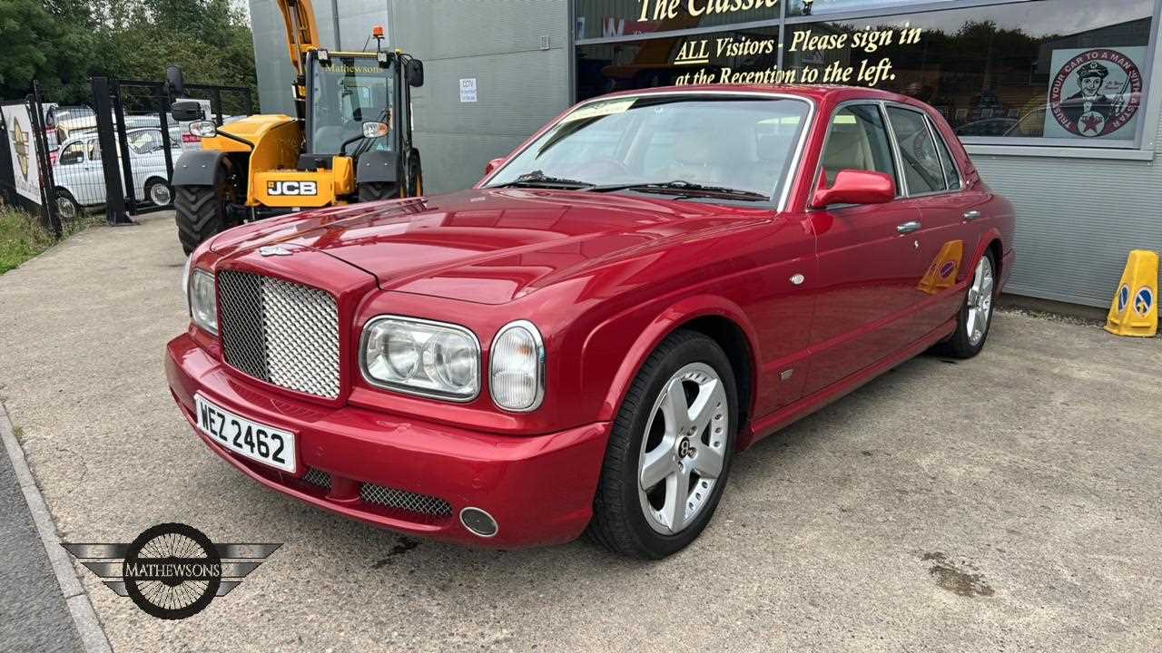 Lot 582 - 2002 BENTLEY ARNAGE T