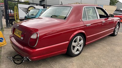 Lot 582 - 2002 BENTLEY ARNAGE T