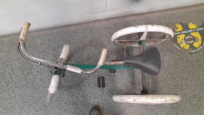 Lot 149 - 1950S 3 WHEELER TRICYCLE GREEN , PROCEEDS TO CHARITY