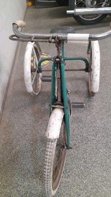 Lot 149 - 1950S 3 WHEELER TRICYCLE GREEN , PROCEEDS TO CHARITY